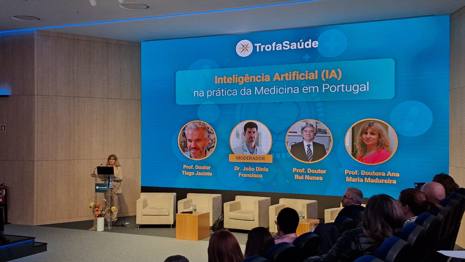 IA na Saúde: Ana Maria Madureira intervém nas III Jornadas de Medicina Interna Trofa Saúde